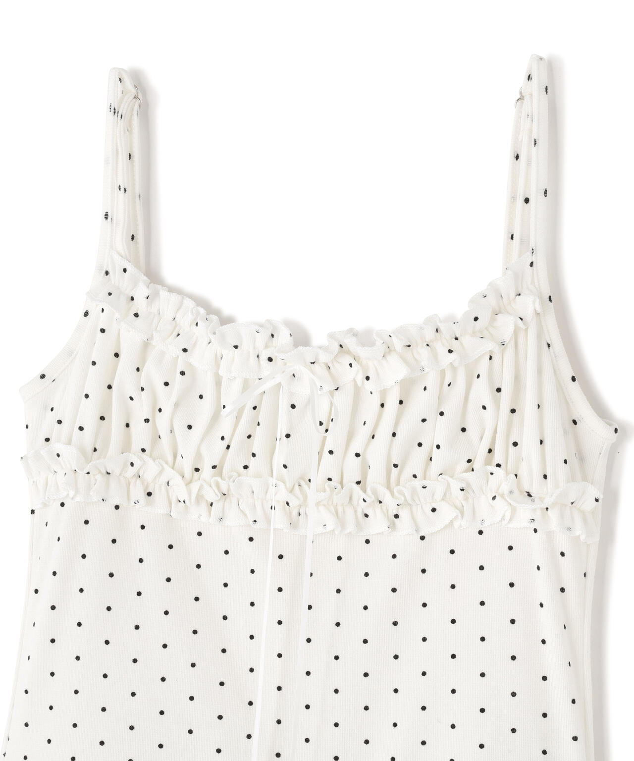 DeEVA/ディーヴァ/Dot Camisole & Cardigan