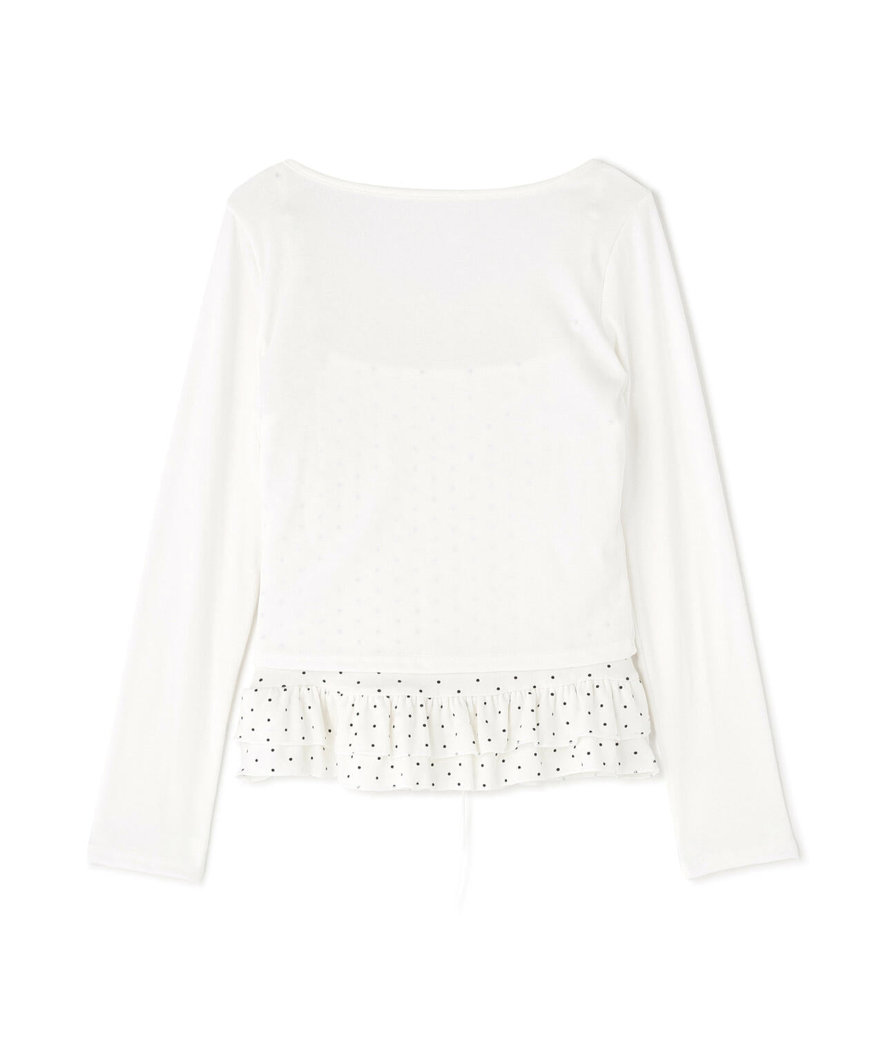 DeEVA/ディーヴァ/Dot Camisole & Cardigan