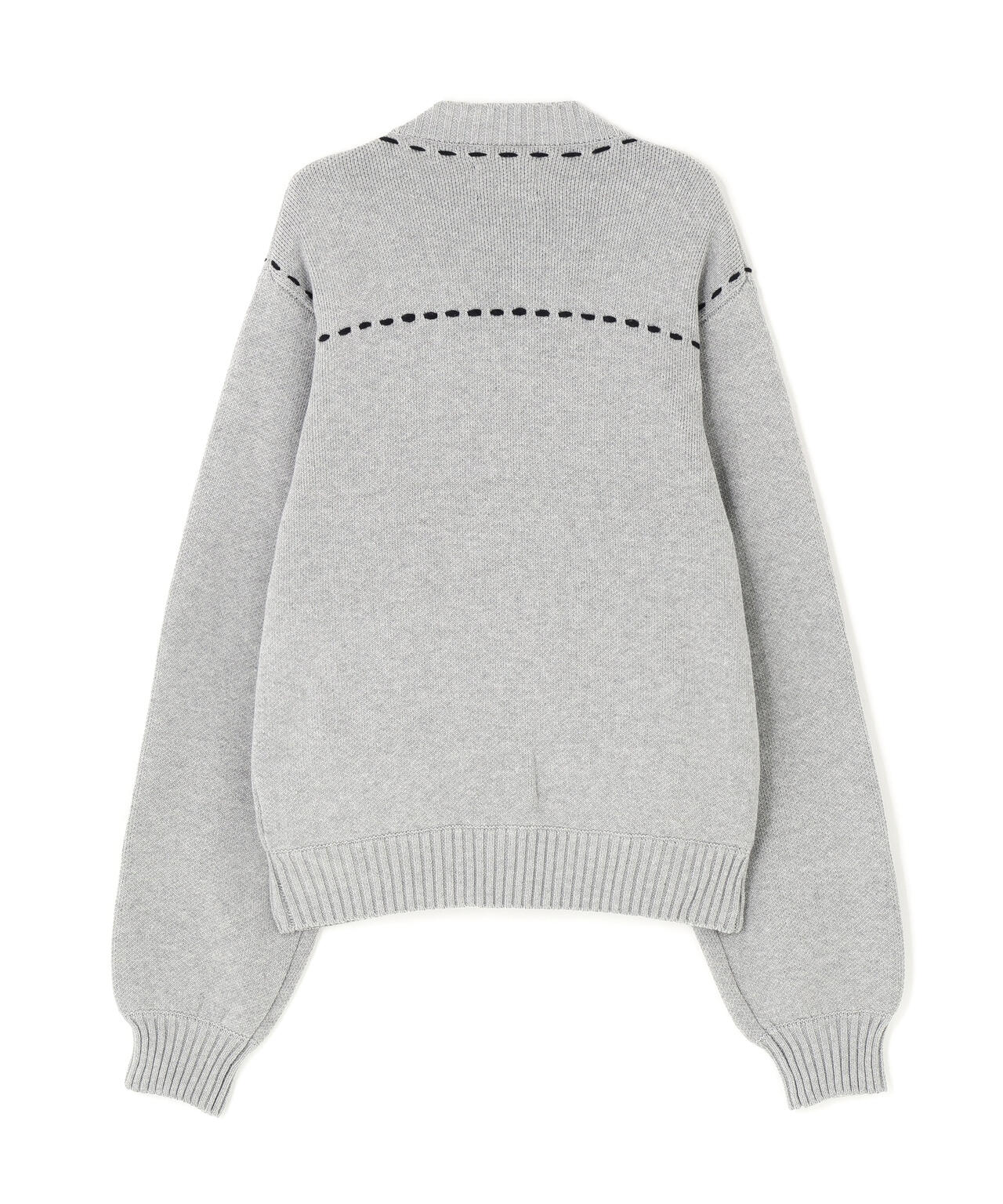 DankeSchon/ダンケシェーン/WOMEN STITCH KNIT CARDIGAN