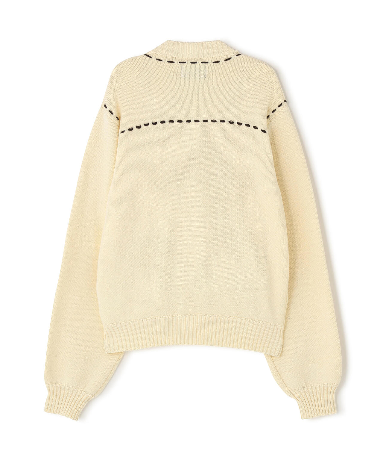 DankeSchon/ダンケシェーン/WOMEN STITCH KNIT CARDIGAN