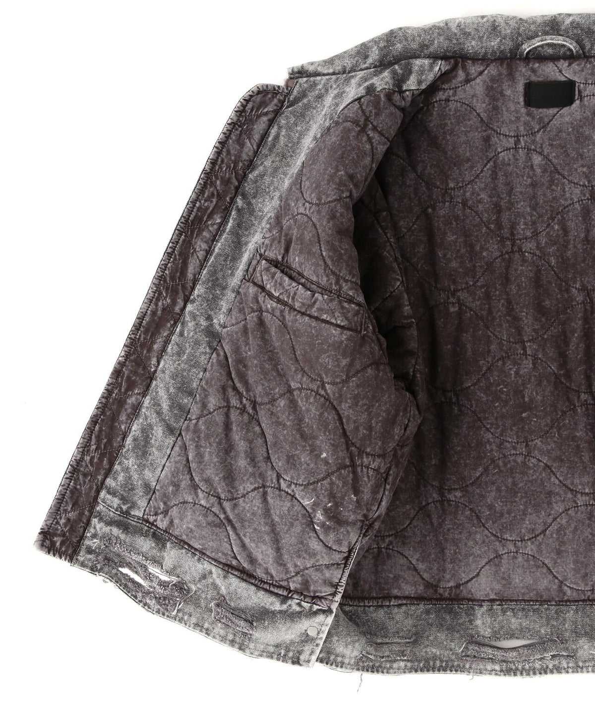 DankeSchon/ダンケシェーン/DAMEGE DUCK COLLER BLOUSON