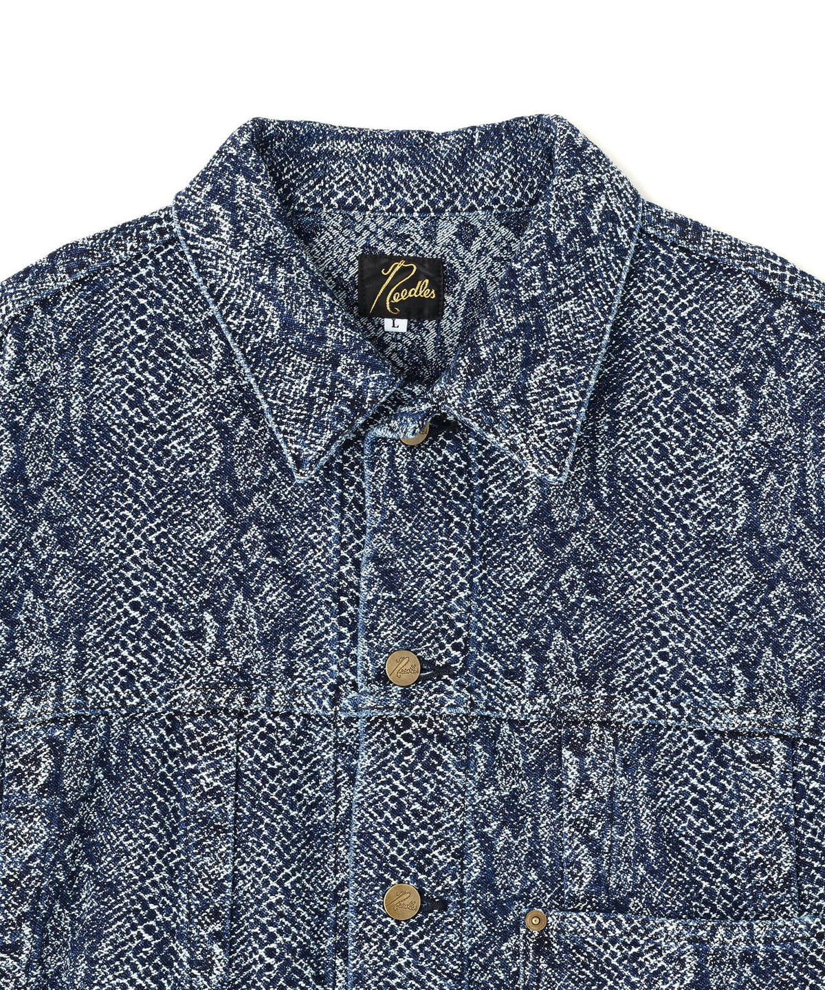 NEEDLES/ニードルズ/DARTSJEAN JK - 13OZ PYTHON JACQUARD