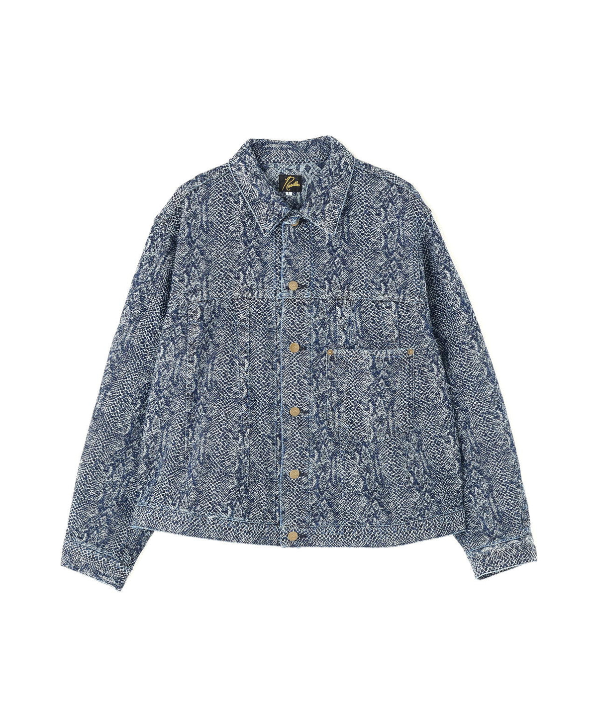 NEEDLES/ニードルズ/DARTSJEAN JK - 13OZ PYTHON JACQUARD