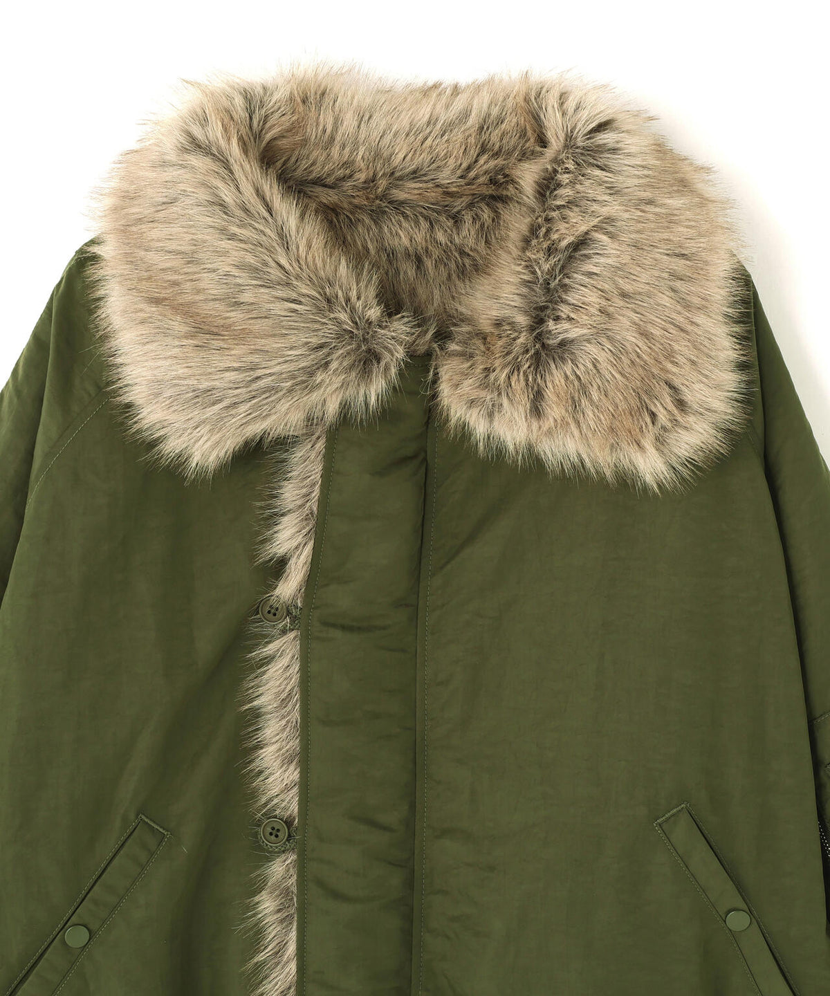 DankeSchon/ダンケシェーン/REVERSIBLE FUR COLLAR N2B
