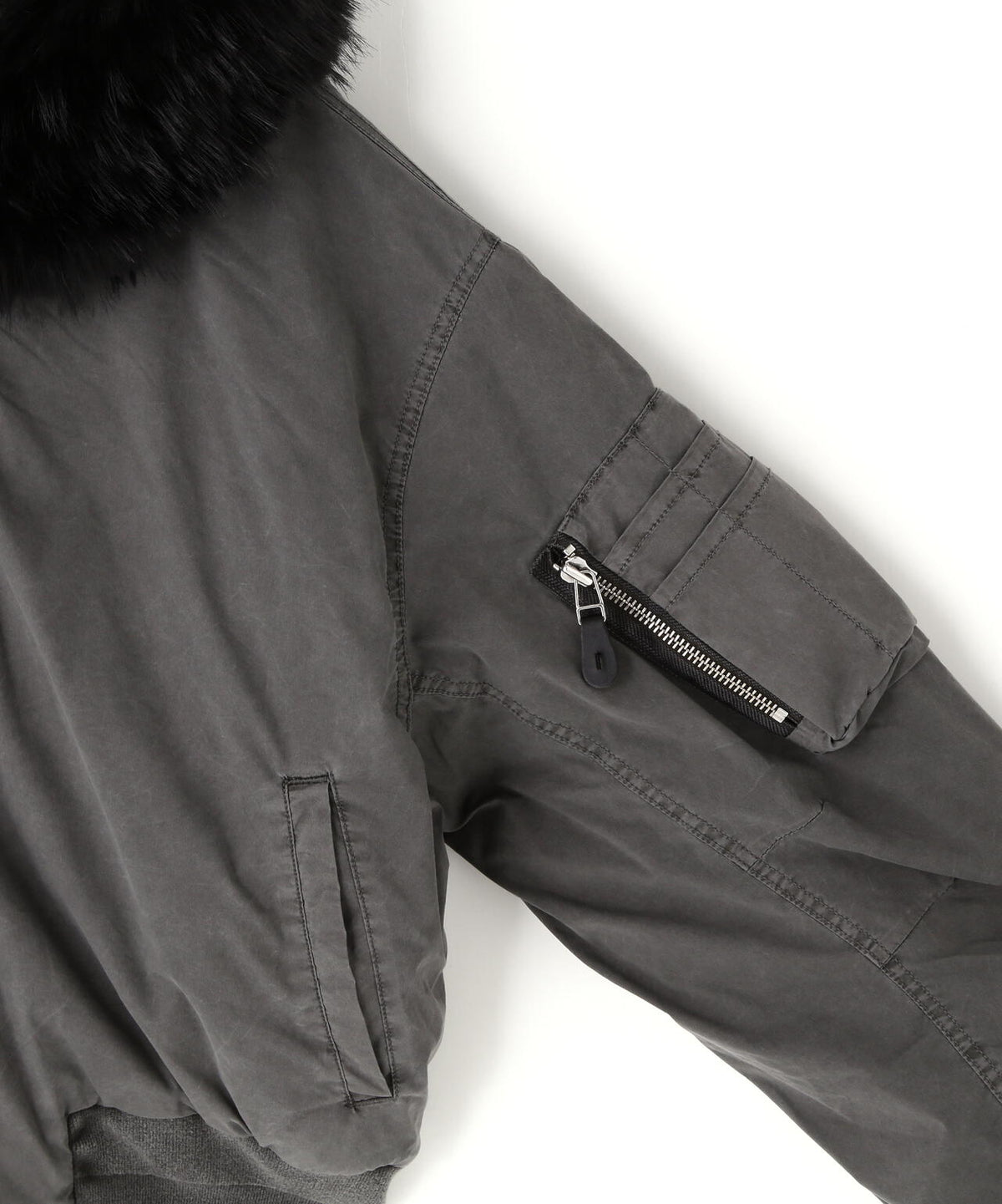 DankeSchon/ダンケシェーン/CN FUR HOOD MA-1