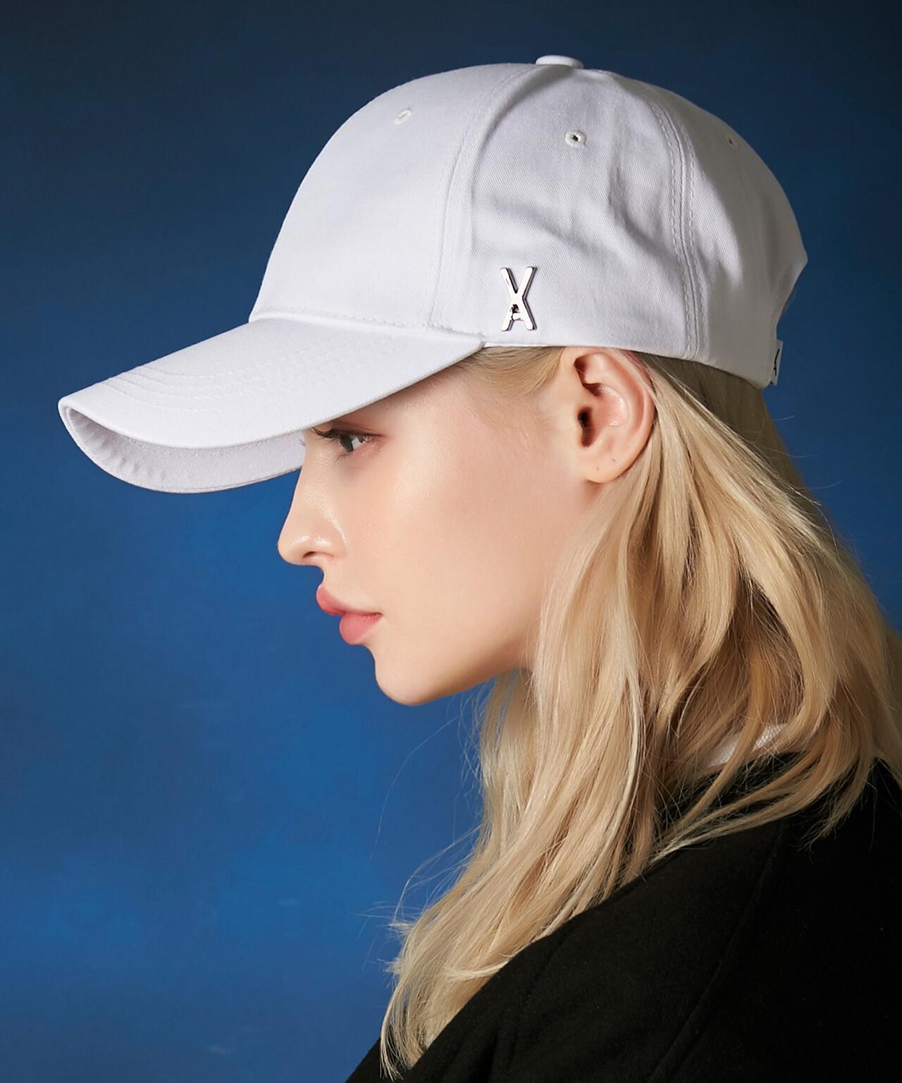VARZAR/バザール/Stud logo over fit ball cap