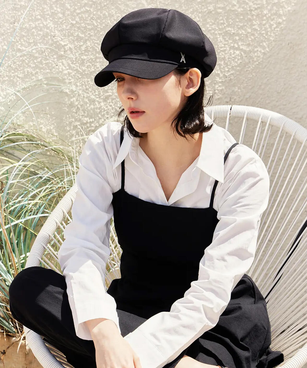 VARZAR/バザール/VA Stud Newsboy Cap