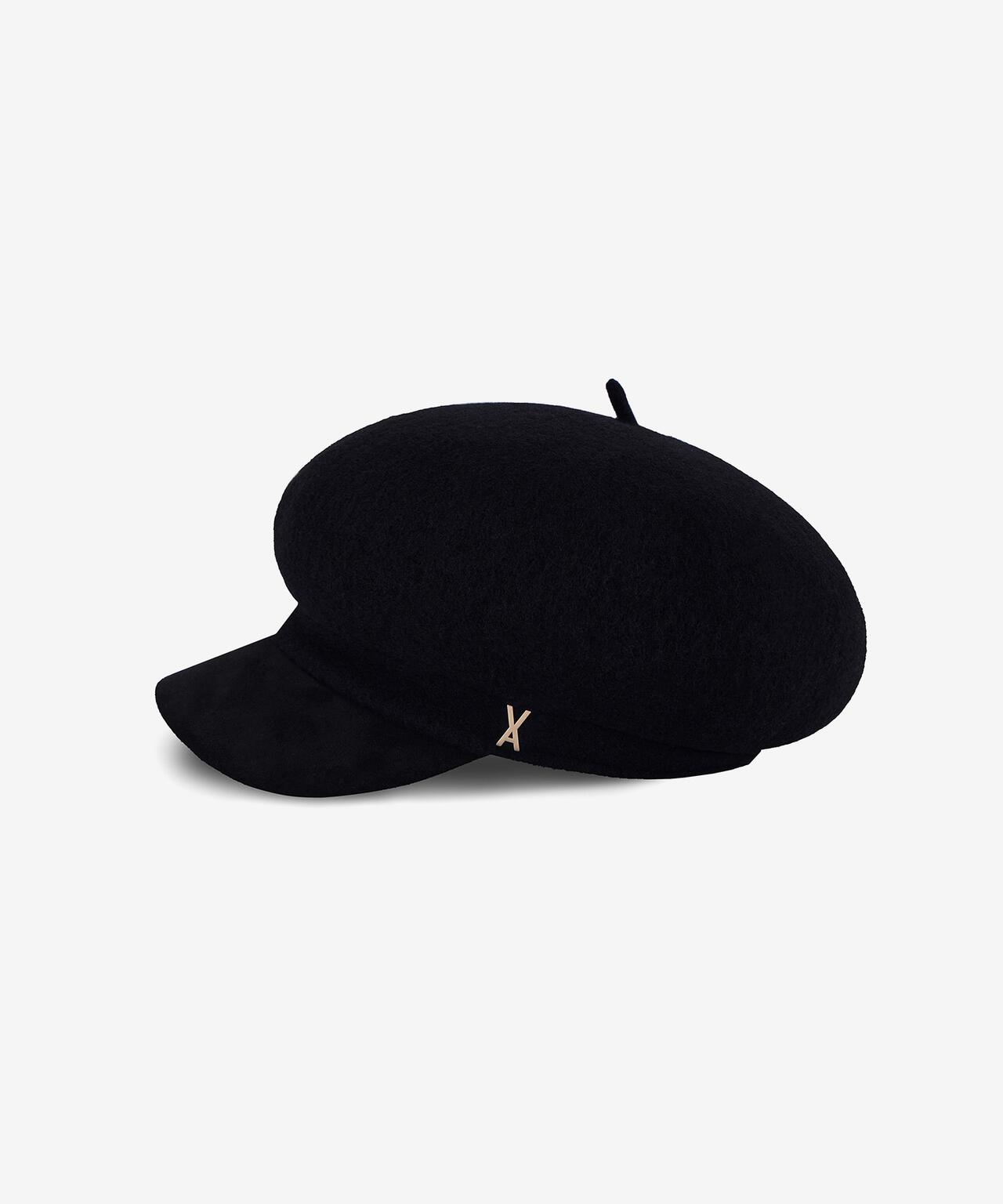 VARZAR/バザール/VA Stud Wool Combo Newsboy Cap