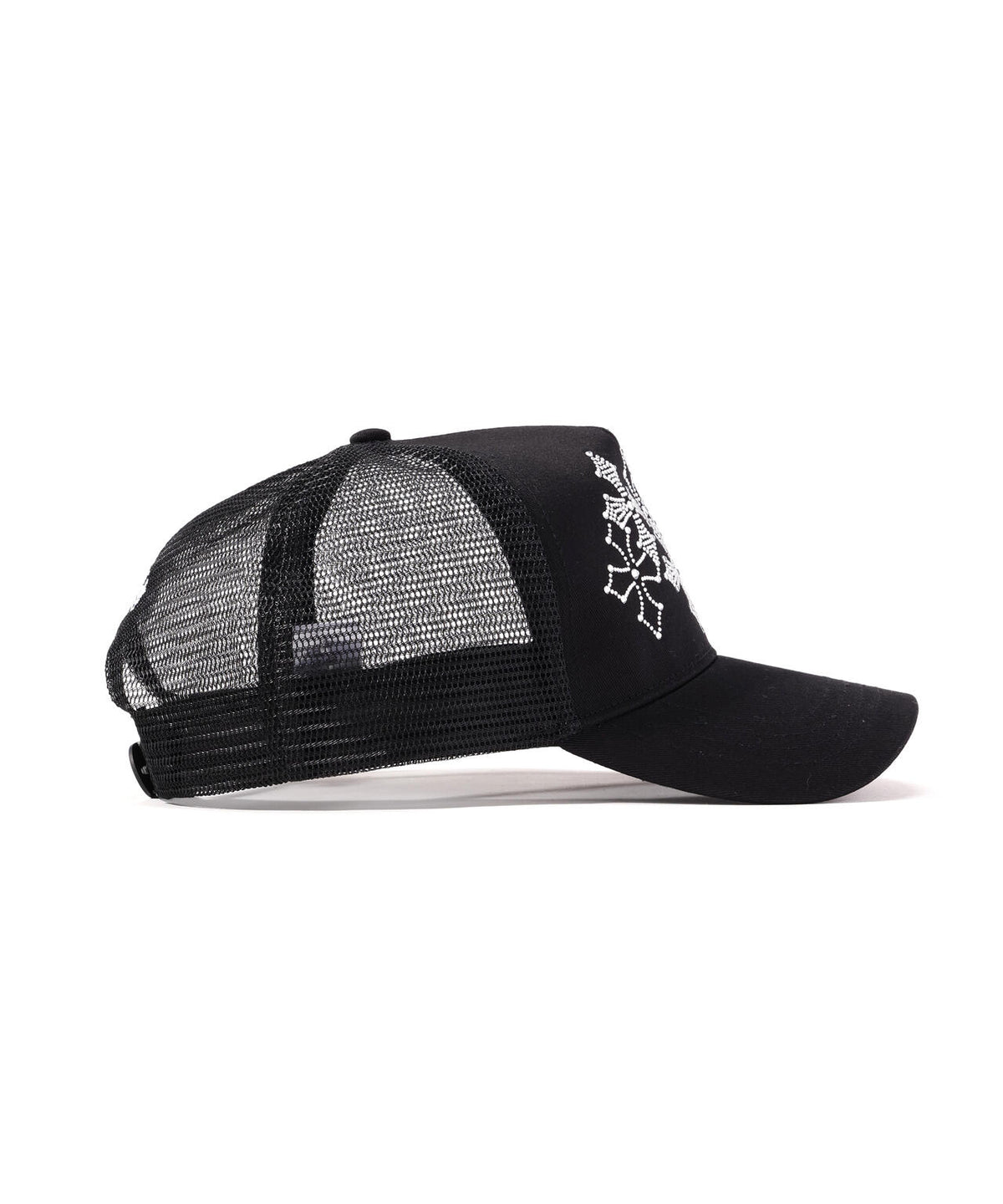 SupBaby by SUPPLIER/サプベイビーバイサプライヤー/Multiple Cross Rhinestone Mesh Cap