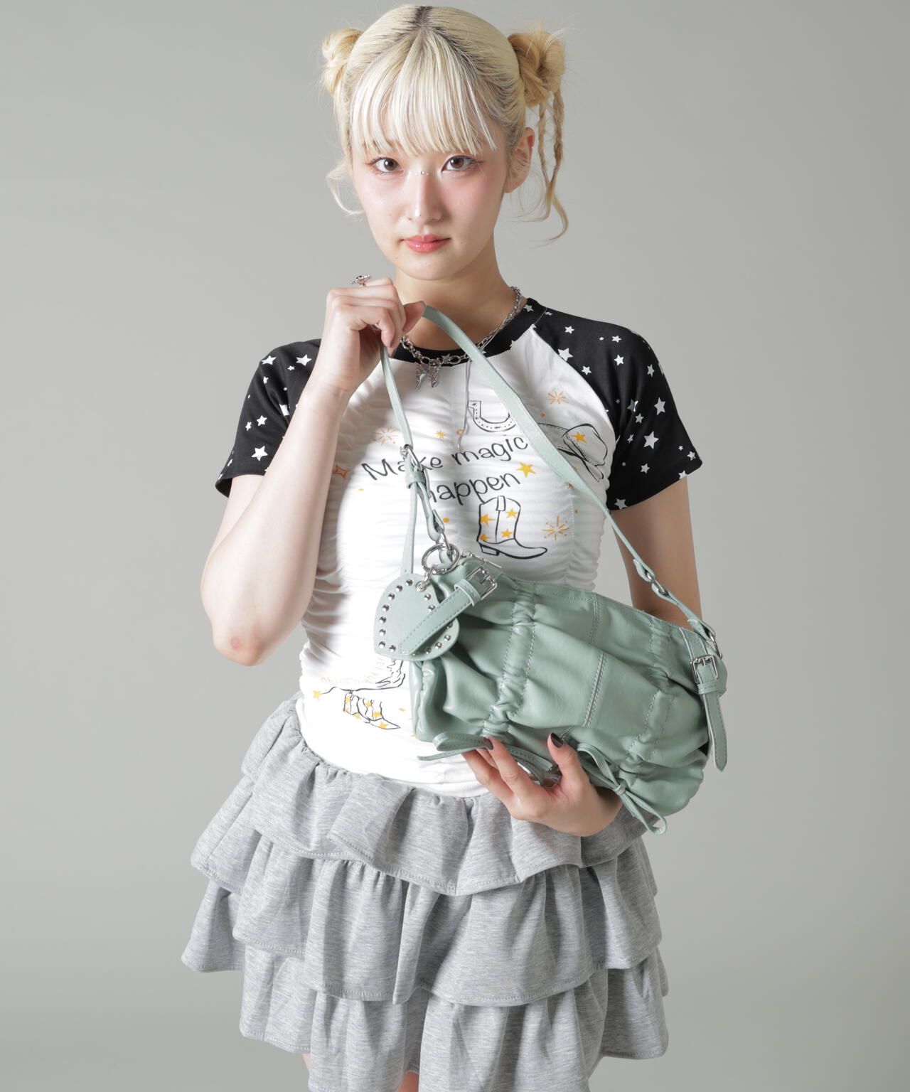 MAVYTH/メヴィス/HEART CHARM PU BAG