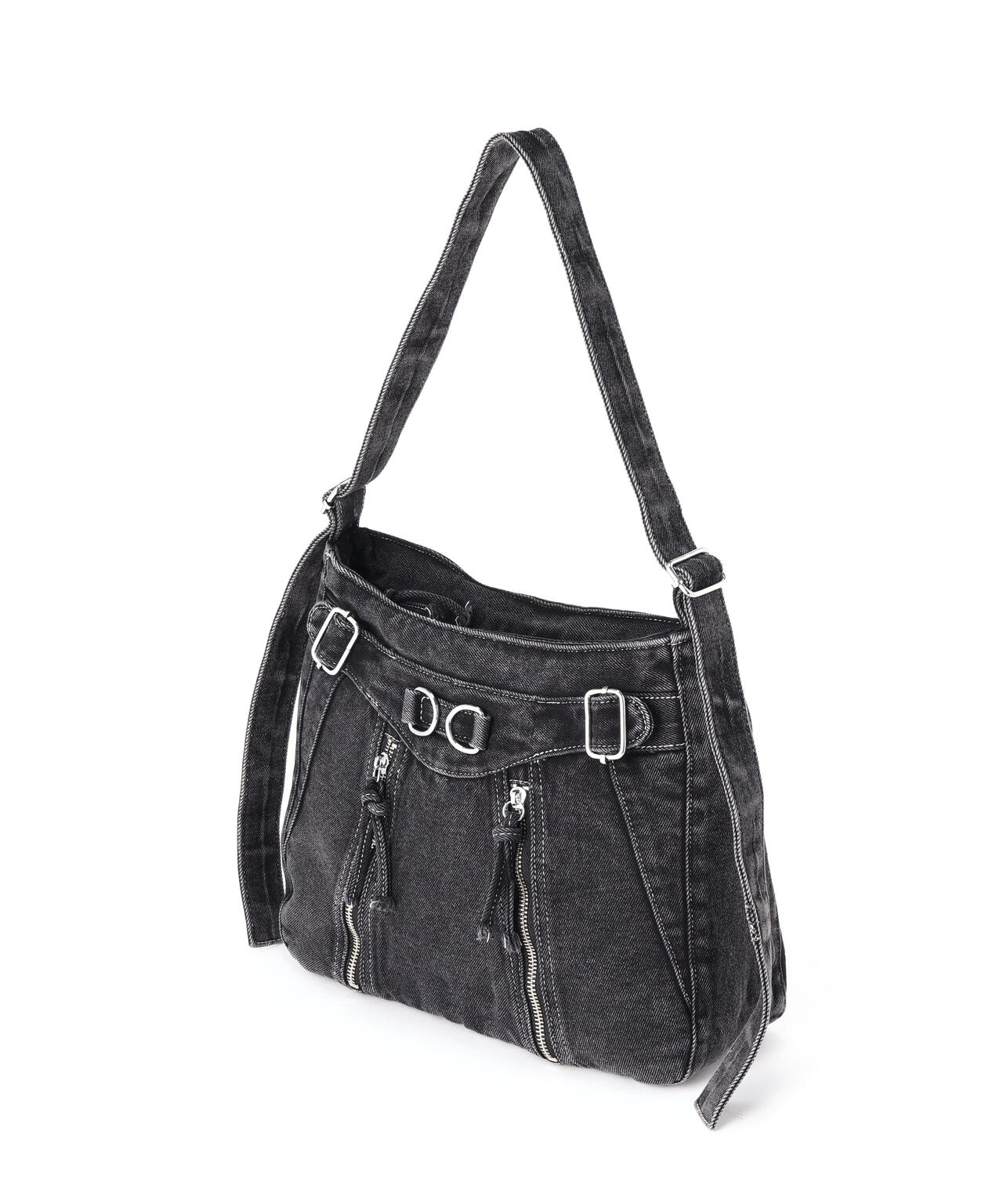 MAVYTH/メヴィス/Ｗ-ZIP DENIM SHOULDER BAG