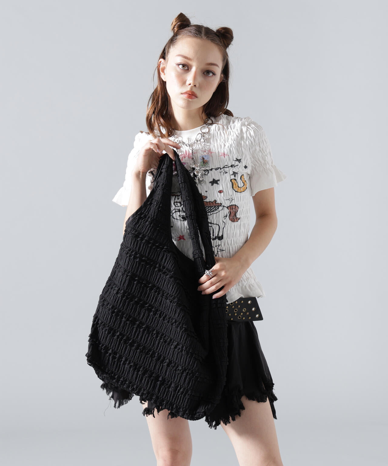 MAVYTH/メヴィス/FRILL MARCHE BAG