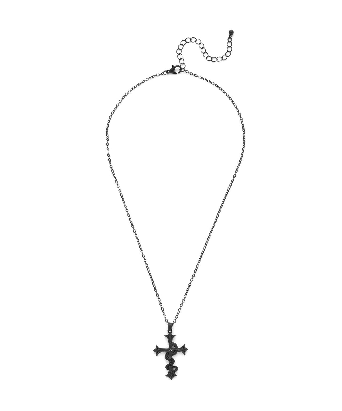 gibous/ギボス/Snack Cross Necklace