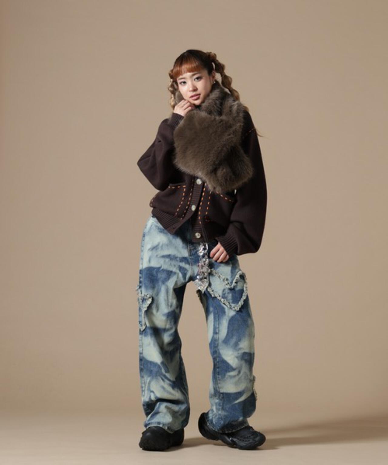 DankeSchon/ダンケシェーン/WOMEN ECOFUR MUFFLER