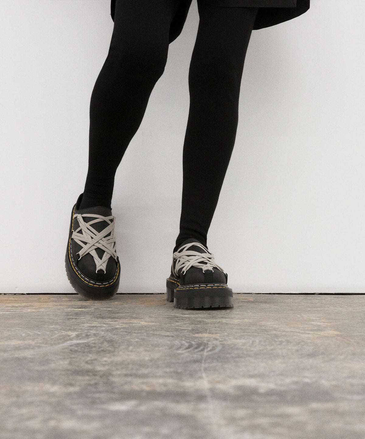 Rick Owens×Dr.Martens/リックオウエンス×ドクターマーチン/QUAD SOLE MEGALACE