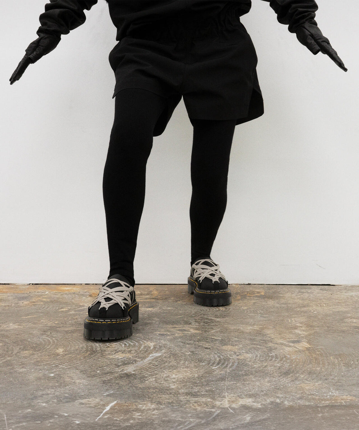 Rick Owens×Dr.Martens/リックオウエンス×ドクターマーチン/QUAD SOLE MEGALACE