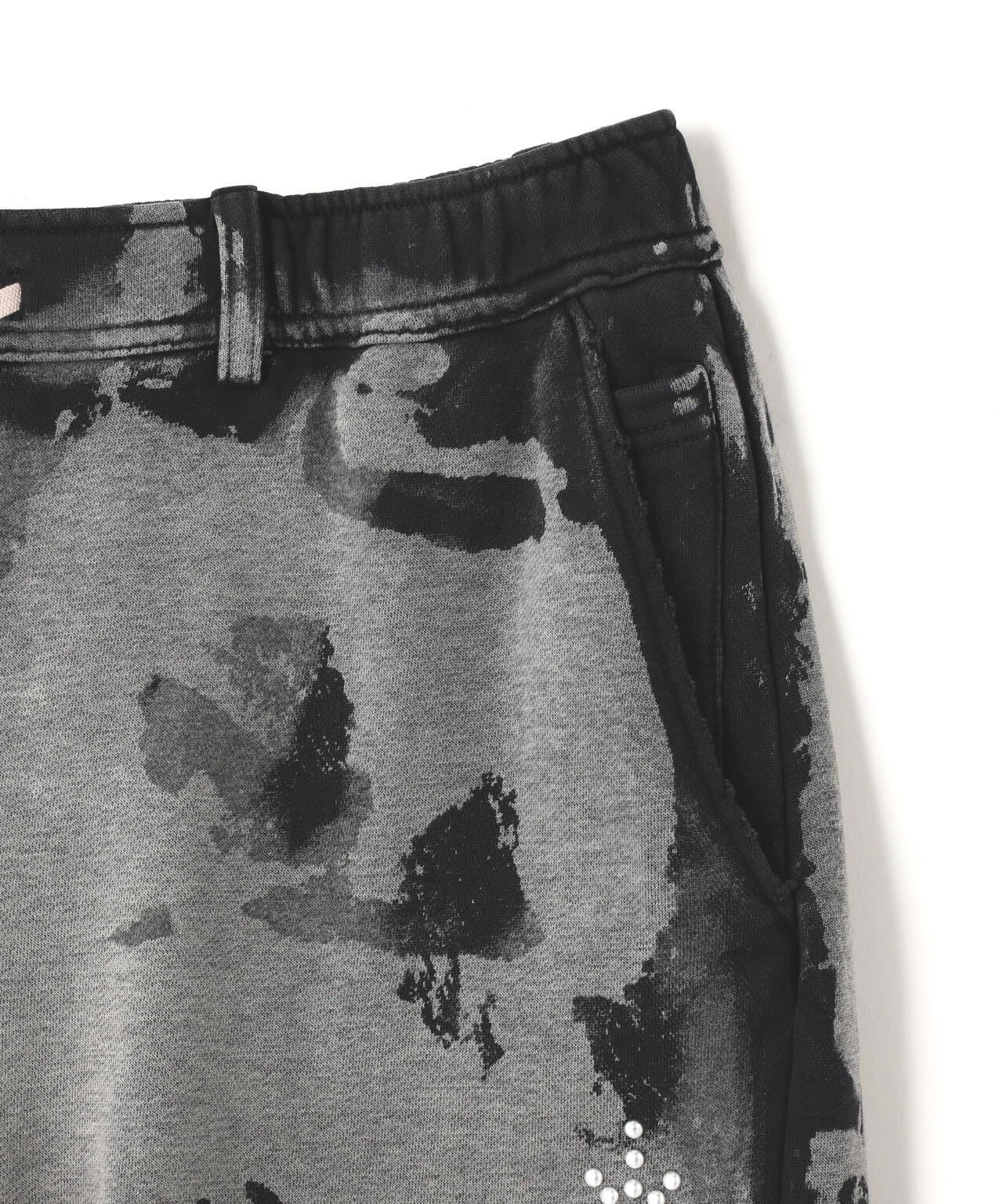 DankeSchon/ダンケシェーン/STUDS SWEAT BAGGY PANTS