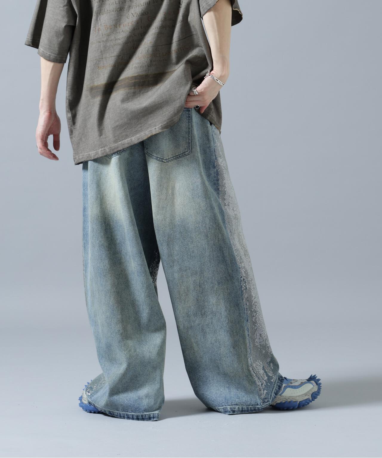 DankeSchon/ダンケシェーン/12oz BAGGY JEANS/SWARO