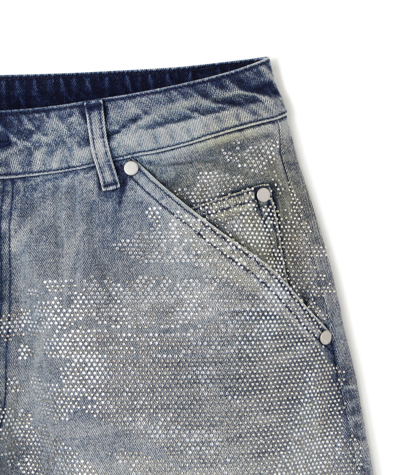 DankeSchon/ダンケシェーン/12oz BAGGY JEANS/SWARO