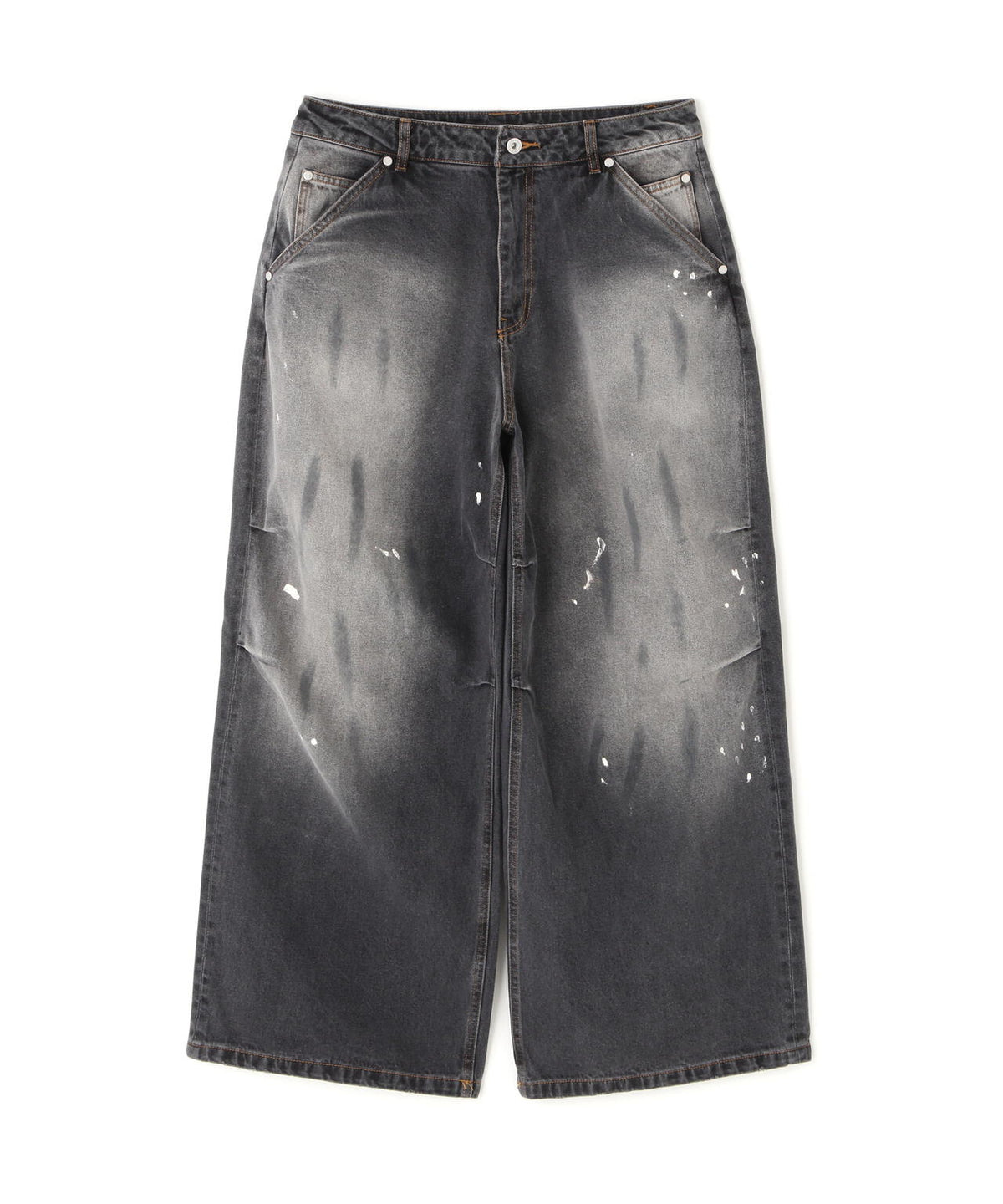 DankeSchon/ダンケシェーン/12oz BAGGY JEANS/FADE