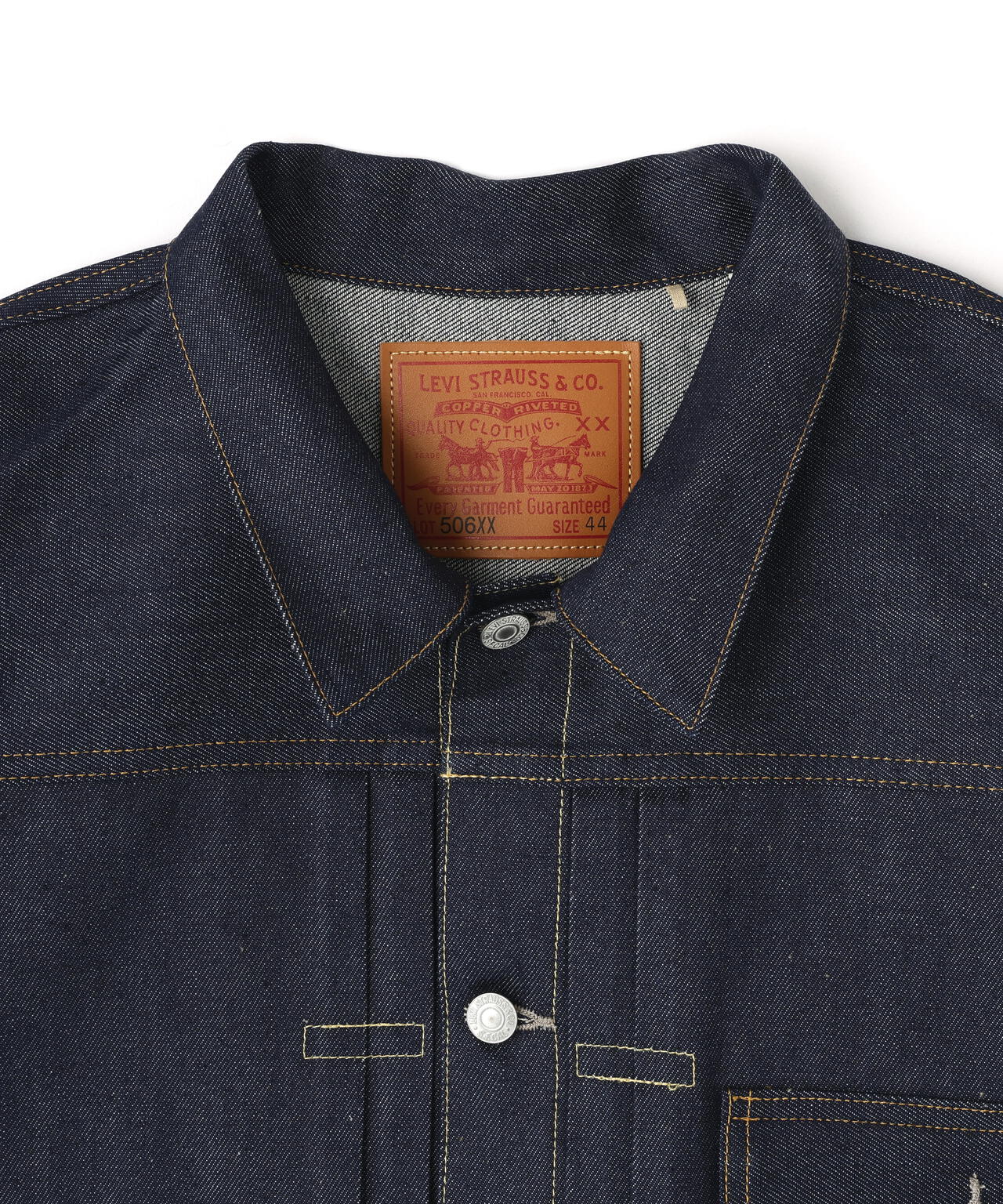 LEVI'S VINTAGE CLOTHING/1936 TYPE1 TRACKER JACKET- INDIGO
