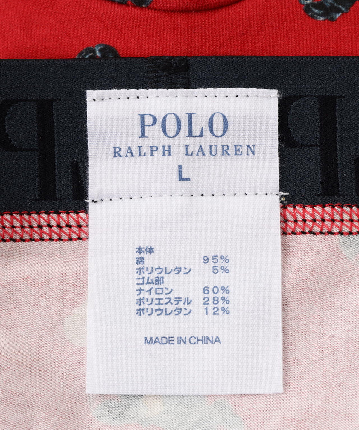 POLO RALPH LAUREN/ポロラルフローレン/Moto Jacket Bear Print Boxer Brief