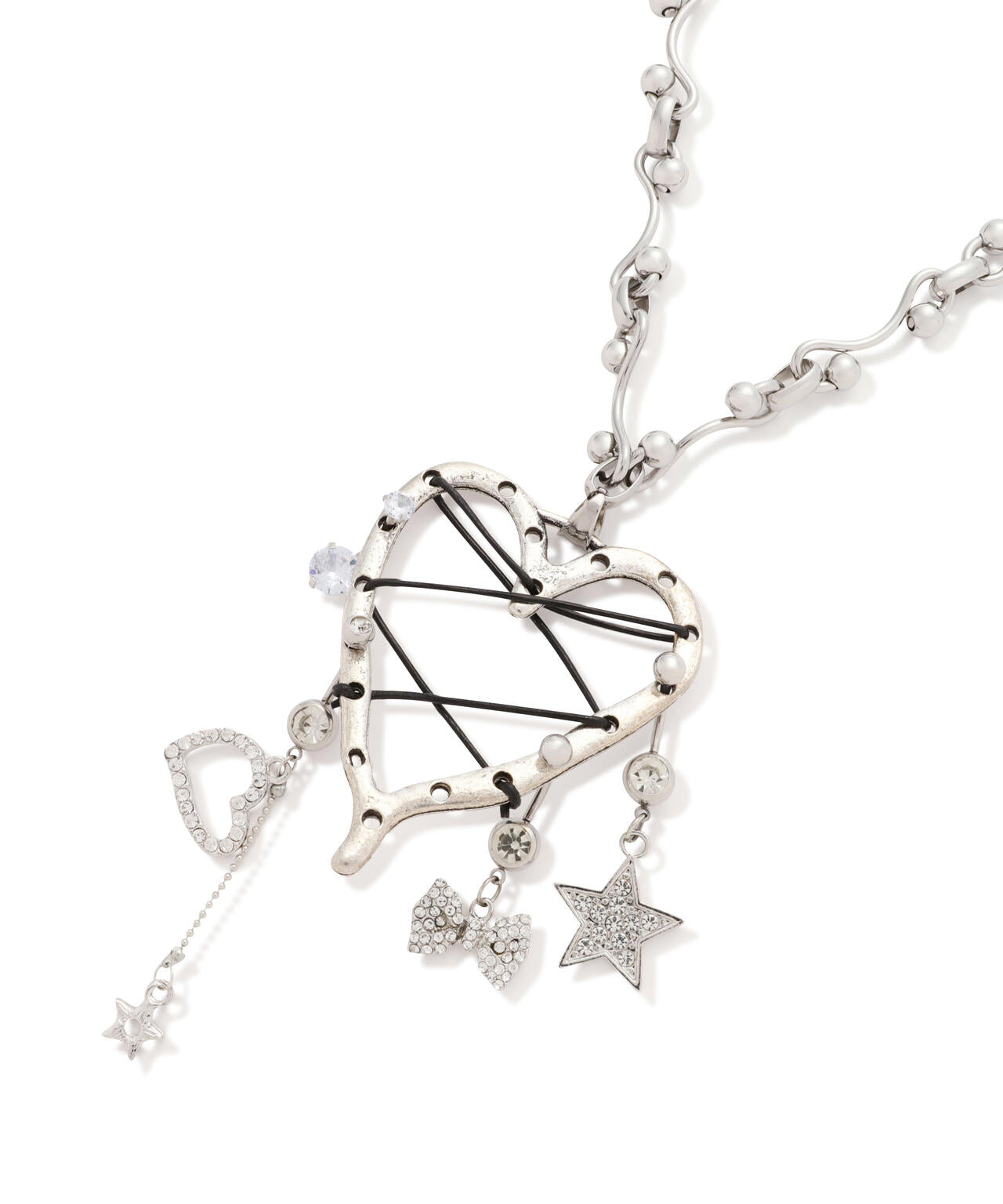 hurjaboyacc/ホジャボーイアクセ/VINTAGE HEART WITH NECKLACE