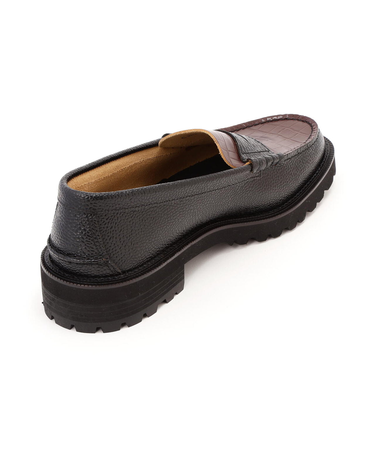 The Kenford Fineshoes/【LHP EXCLUSIVE】TANK SOLE EMBOSSED LOAFERS