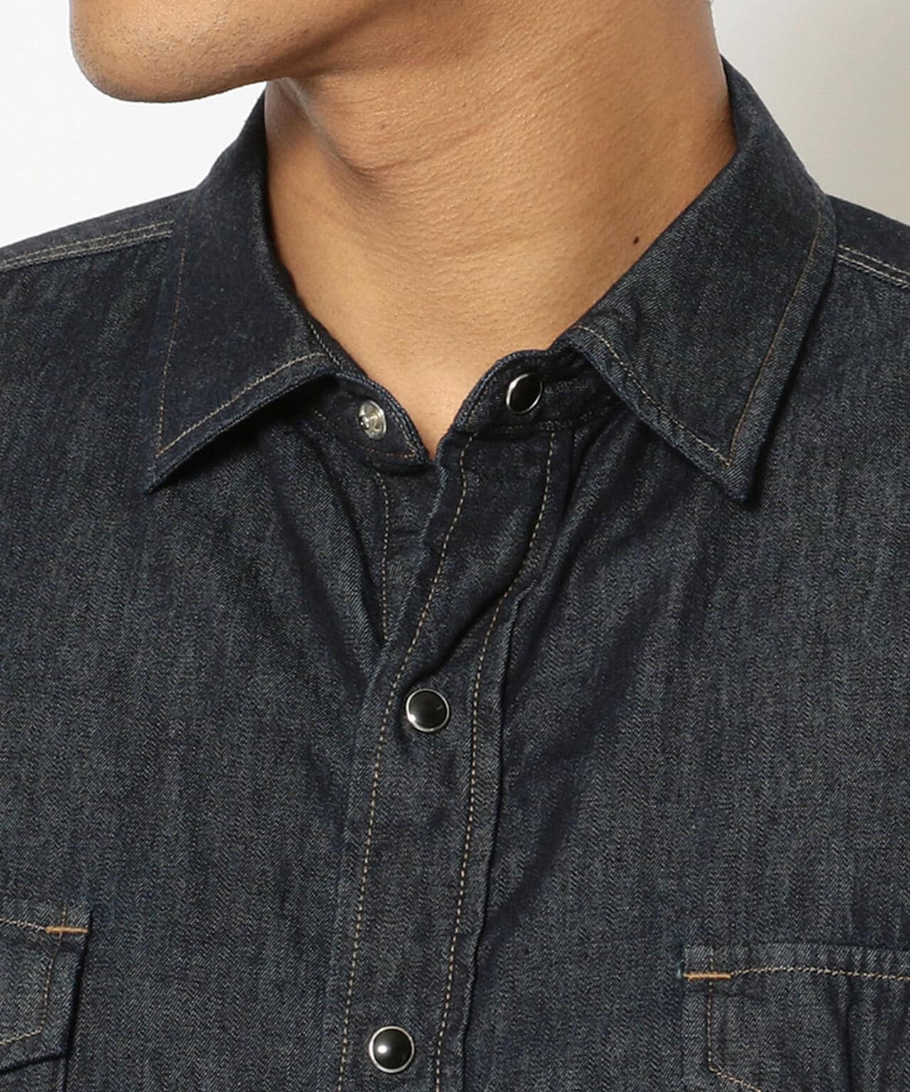 MINEDENIM（マインデニム）DENIM WESTERN SHIRTS/デニムウエスタンシャツ
