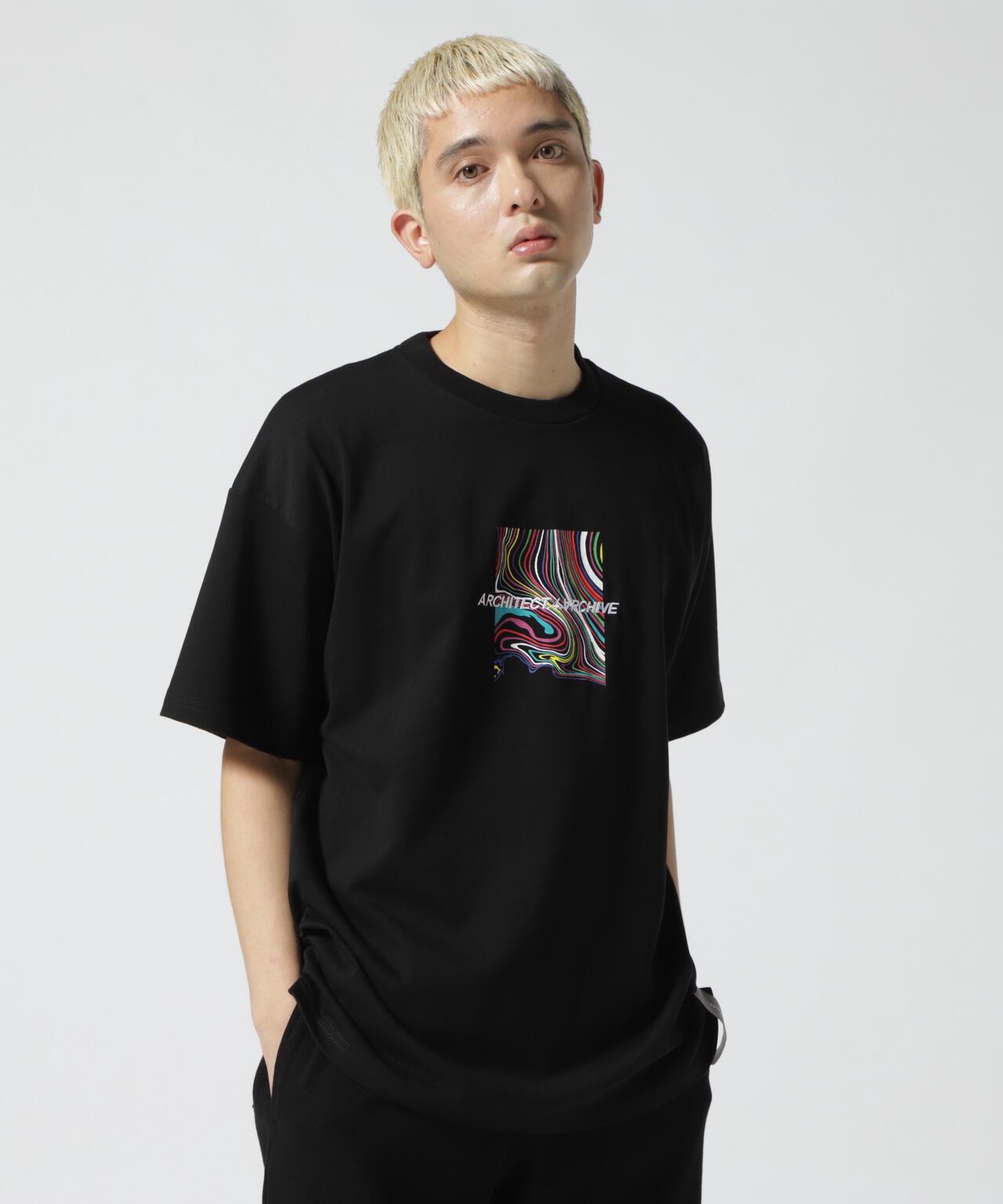 A4A(エーフォーエー) PAINT 半袖Tシャツ
