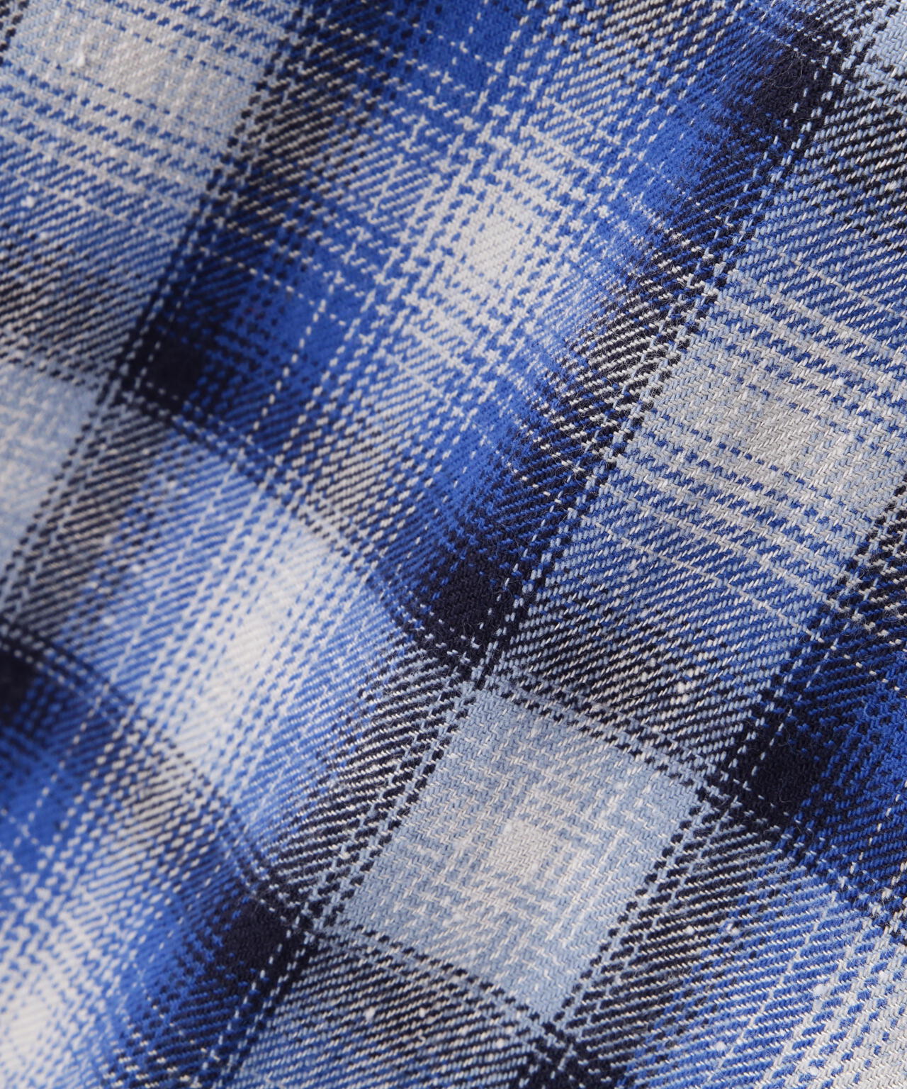 MINEDENIM（マインデニム）V.Nep Check Flannel Open Collar SH