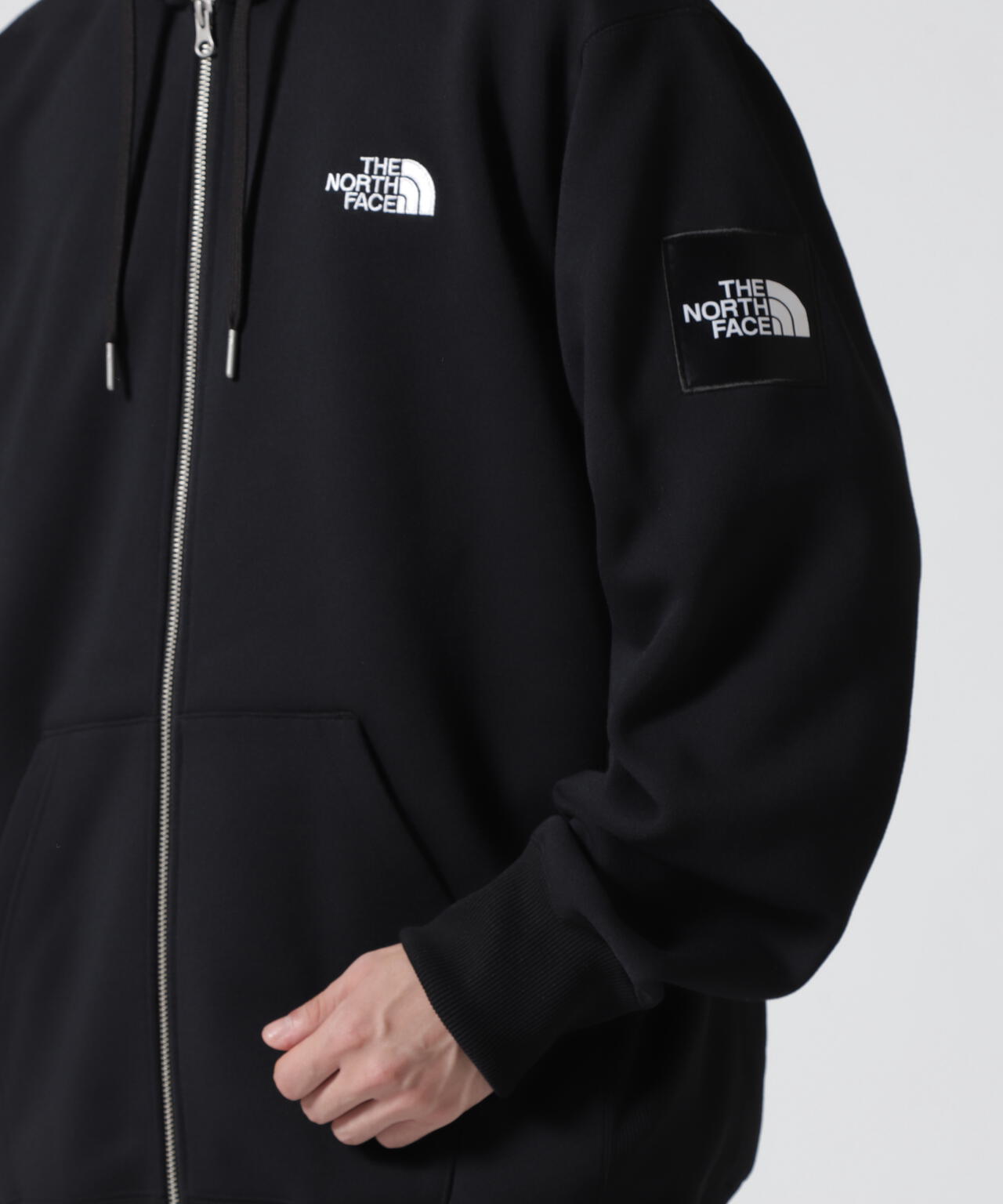 THE NORTH FACE(ザ・ノースフェイス)　Square Logo Full Zip スクエアロゴフルジップ NT62232