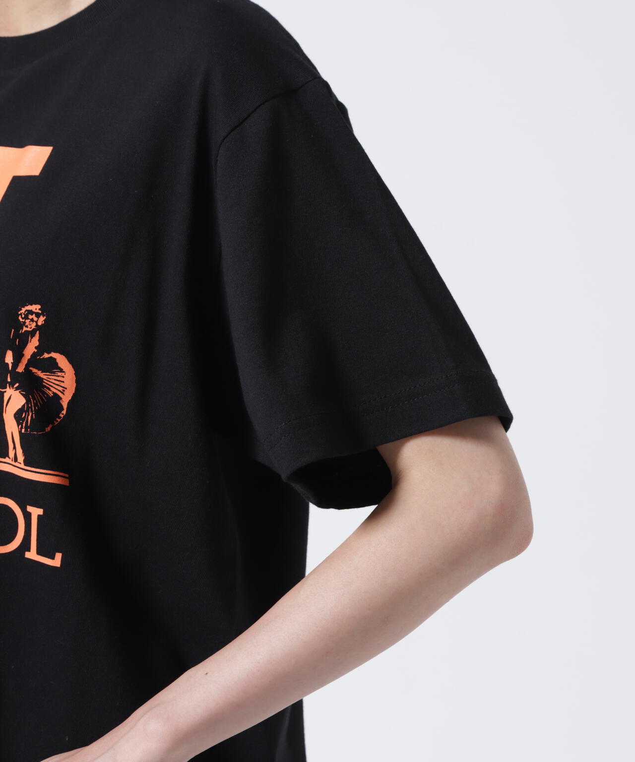 Kare/ME（カーミー）H MM オレンジプリントTシャツ　