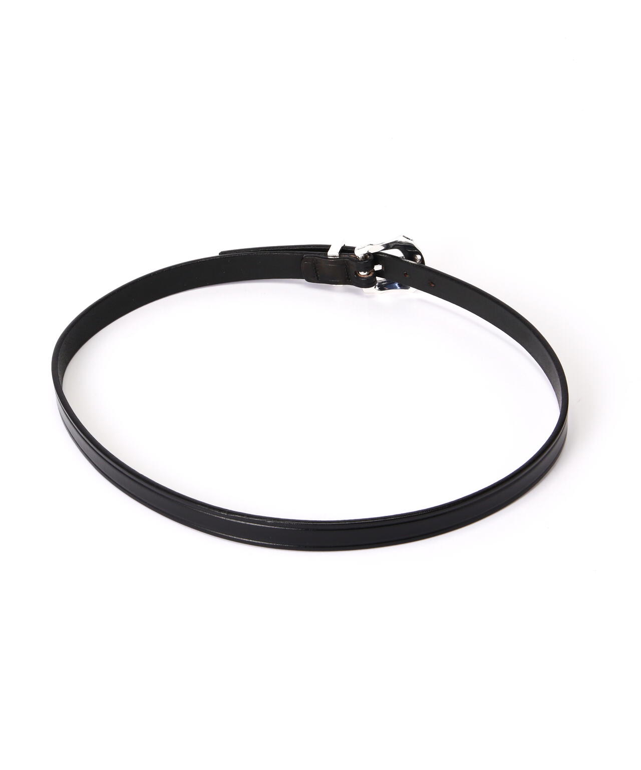TORY LEATHER/3/4 inch 3-Piece Silver Buckle