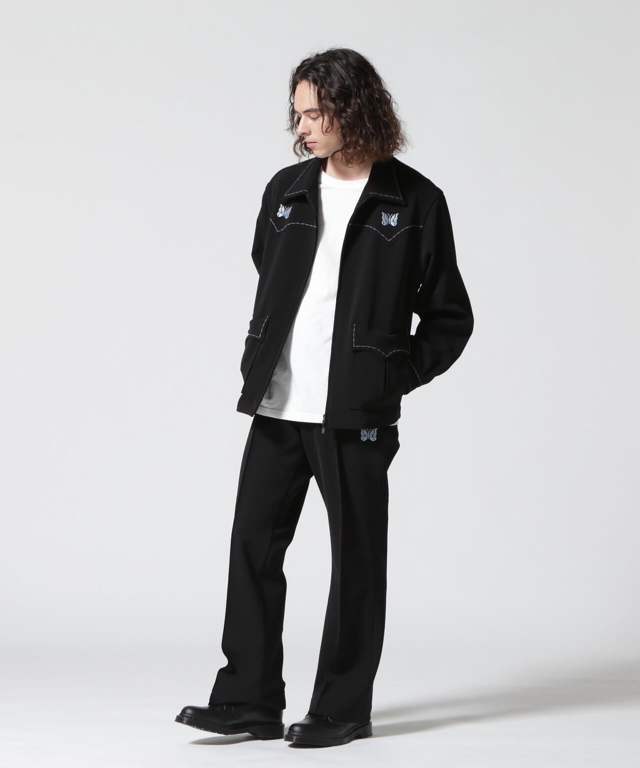 NEEDLES/Piping Cowboy Pt-Double Cloth