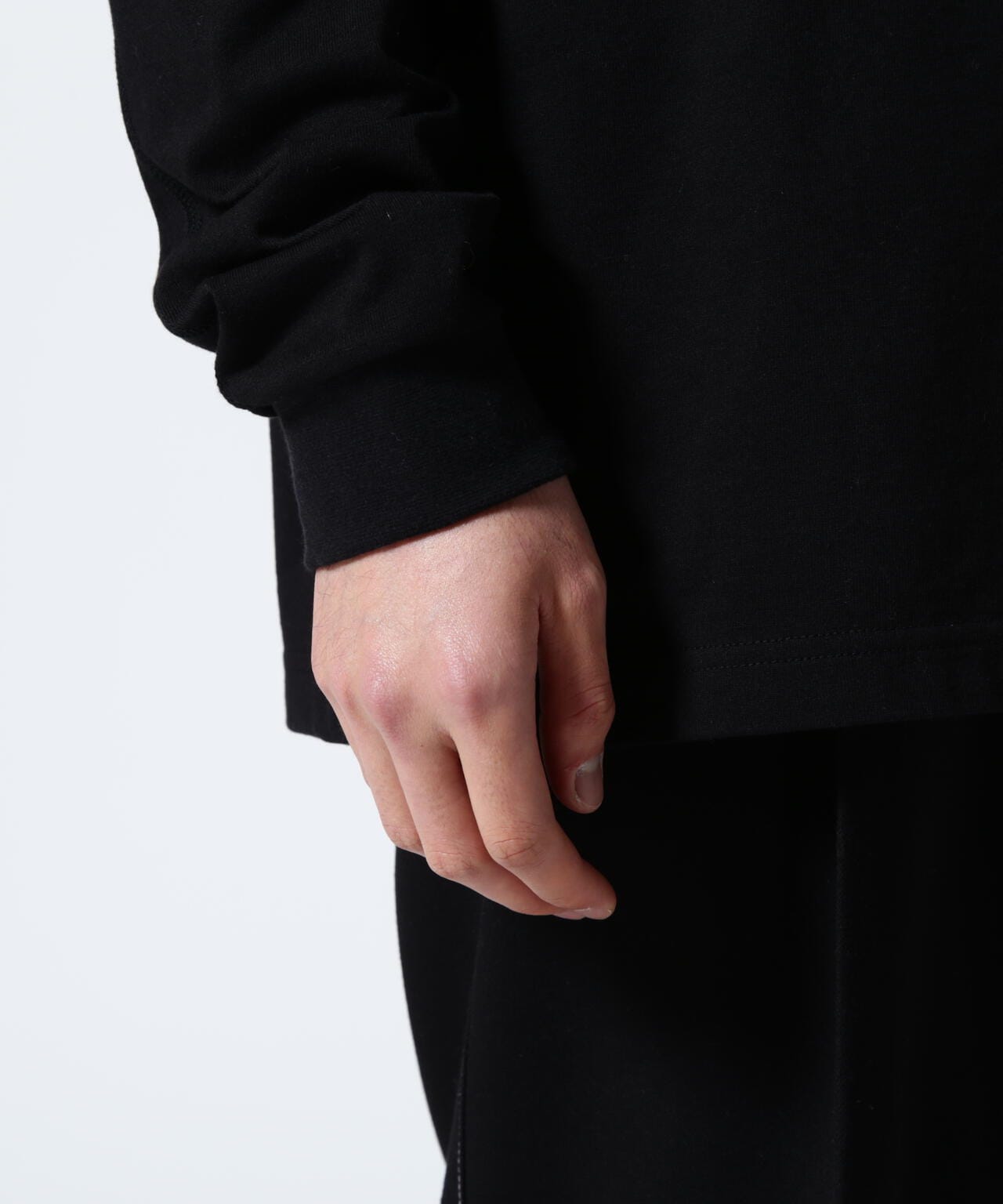 ENONE エノン/CREW NECK LONG SLEEVE クルーネックロングスリーブT