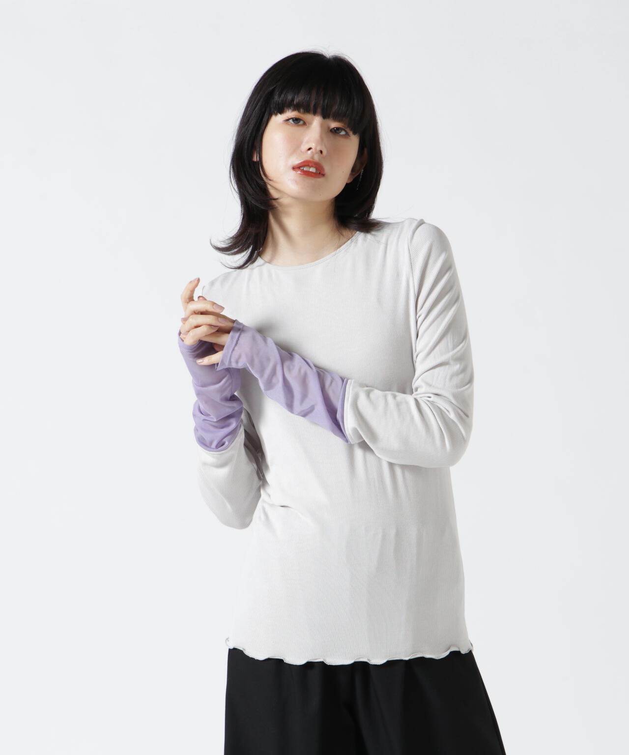 ANTHOM(アントム) 別注２ＷＡＹソデチュールロングスリーブTシャツ