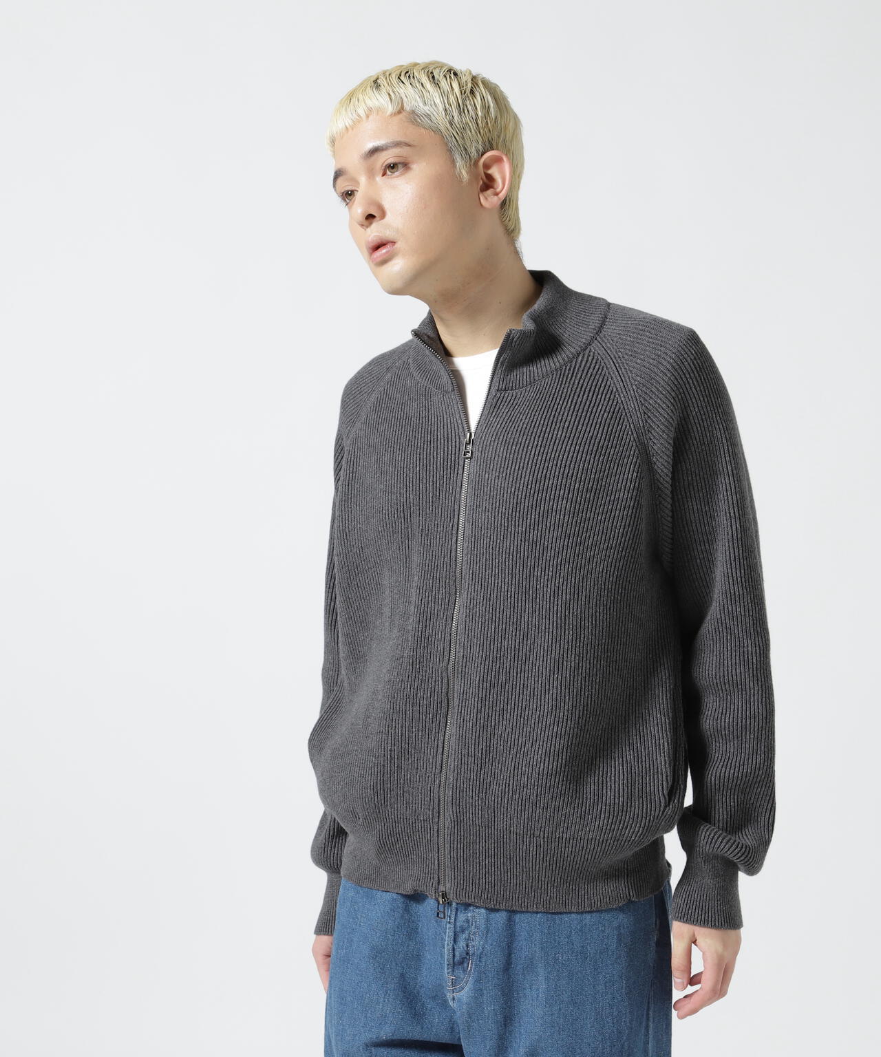 crepuscule/クレプスキュール/DRIVERS KNIT for B'2nd/別注ドライバーズニット