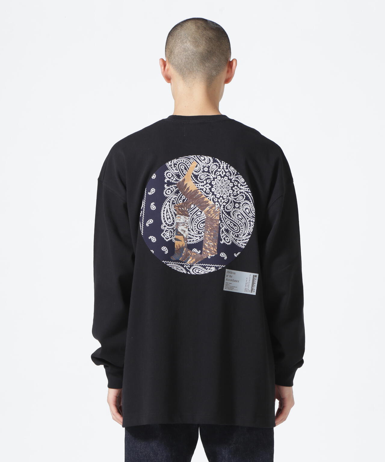 Children of the discordance/BANDANA PATCH WORK TEE