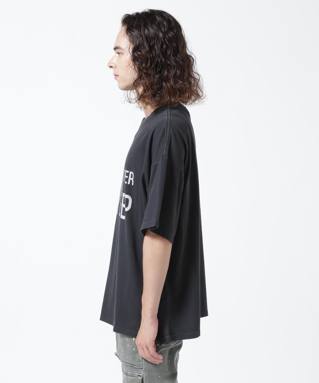 REMI RELIEF / LW加工20/-天竺 別注BIGサイズT(PLAY DEEP)