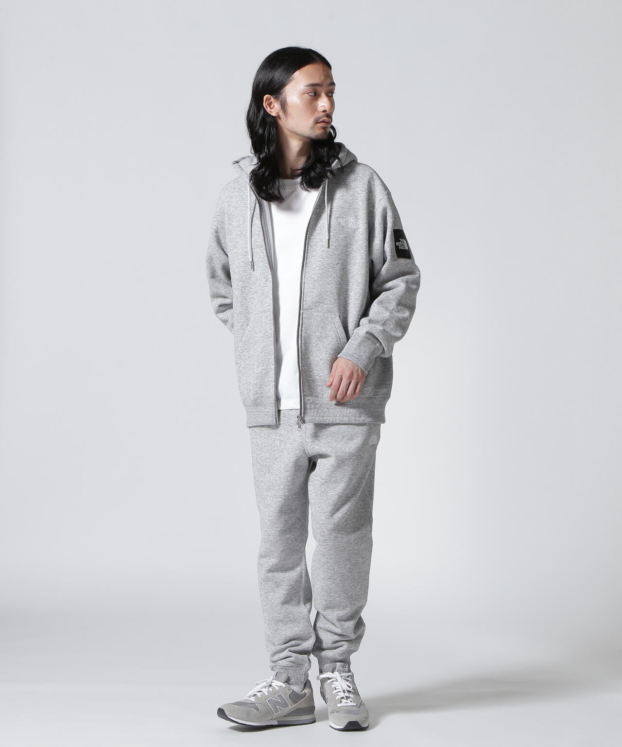 THE NORTH FACE / Square Logo Full Zip