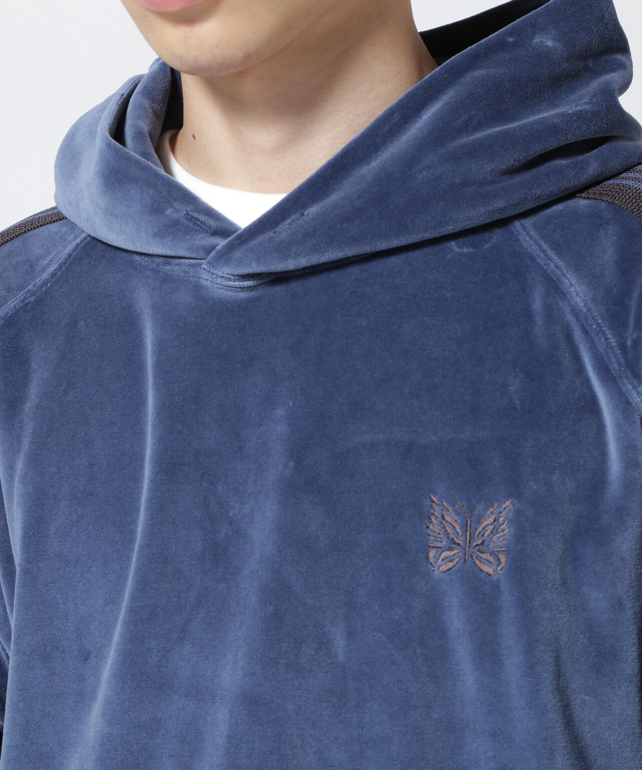 NEEDLES(ニードルズ)TRACK HOODY - C/PE VELOUR
