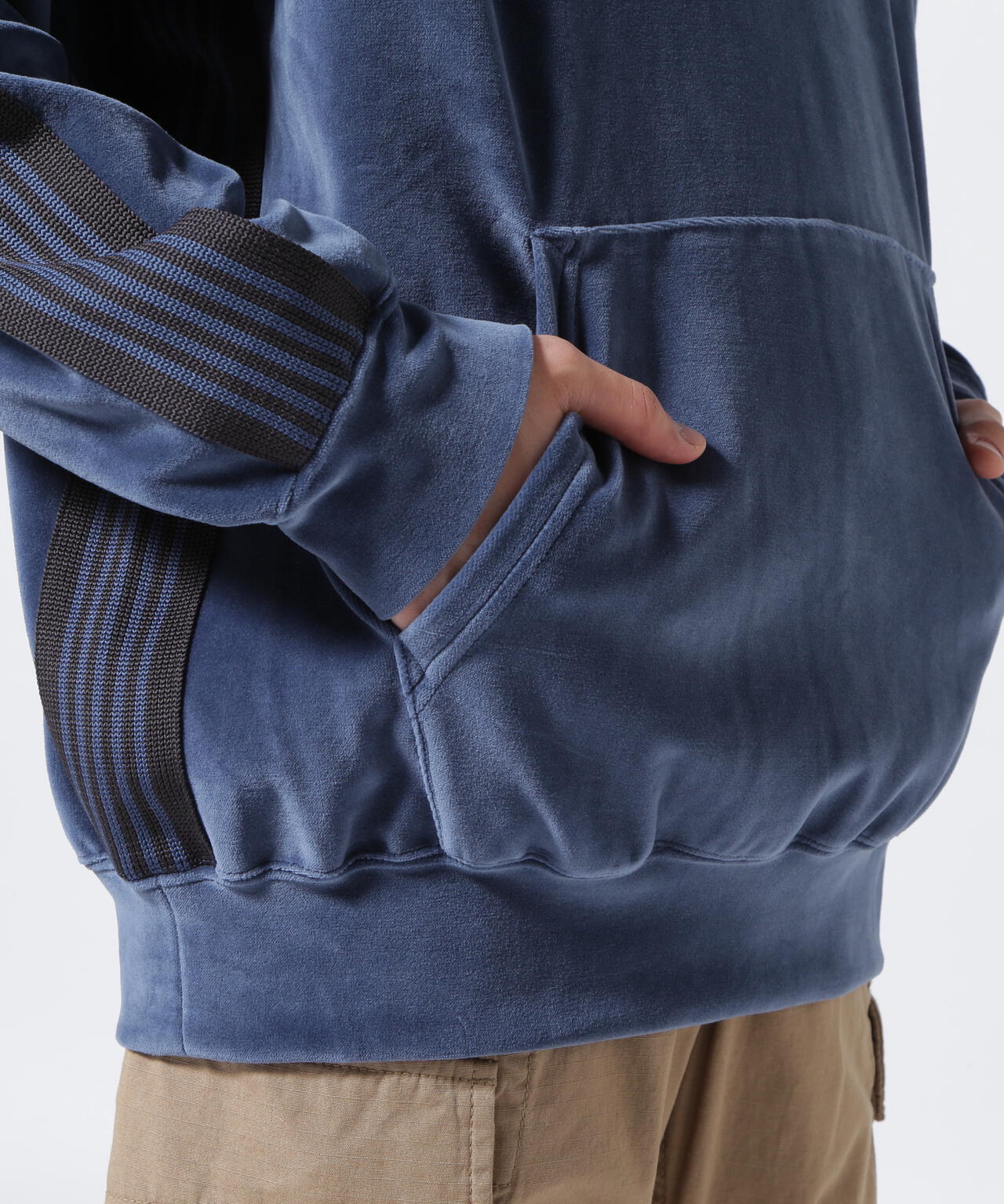 NEEDLES(ニードルズ)TRACK HOODY - C/PE VELOUR