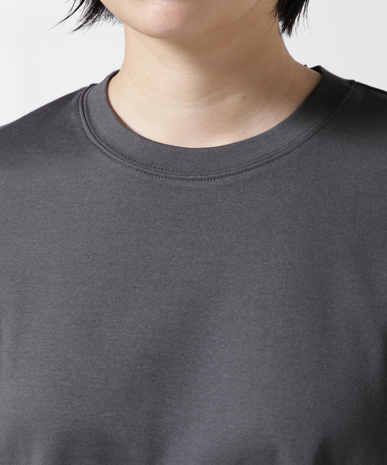 UJOH(ウジョー)　別注Curve Hem Half Sleeve Tシャツ