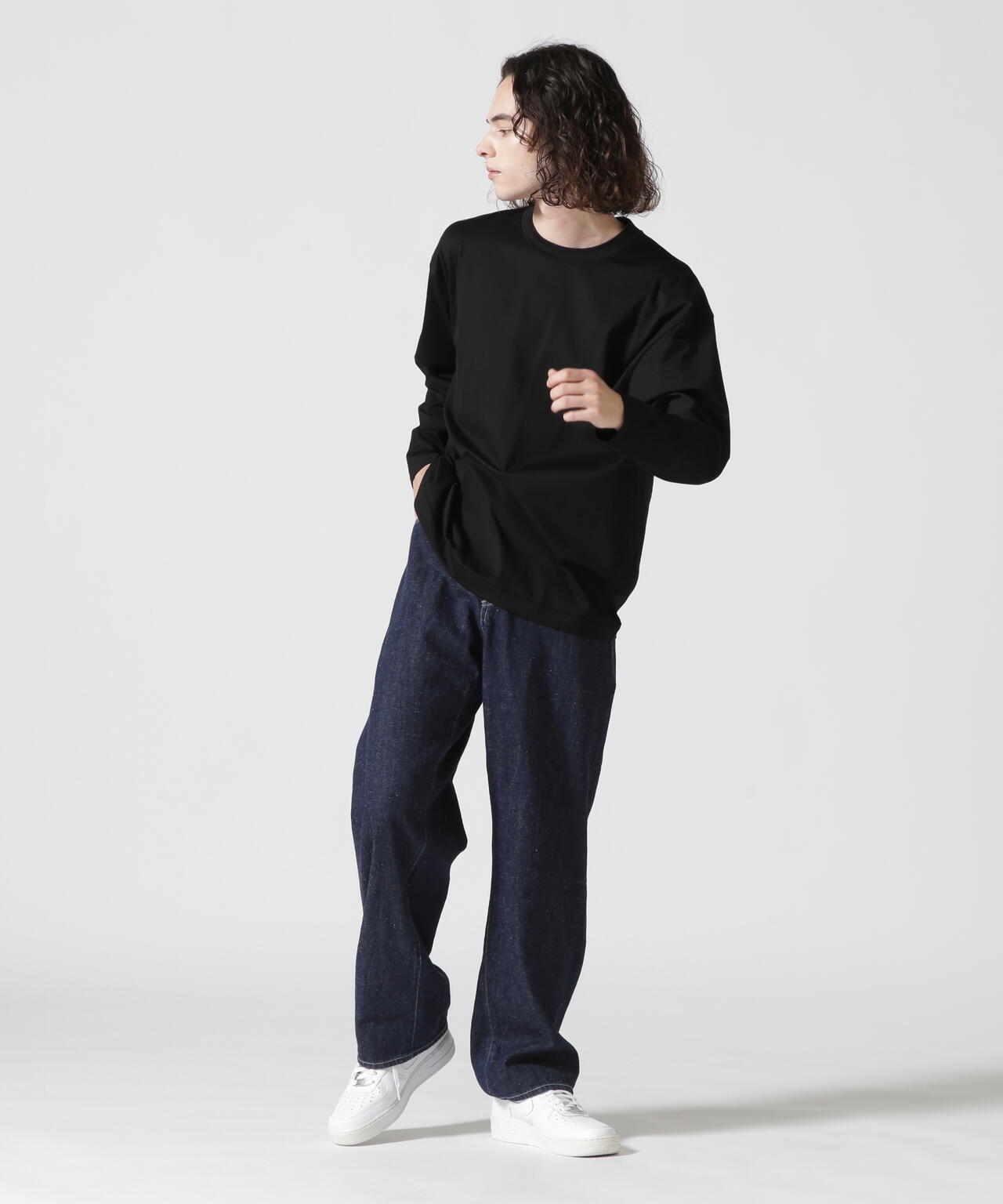 ATON (エイトン)SUVIN60/2 | OVERSIZED L/S T-SHIRT