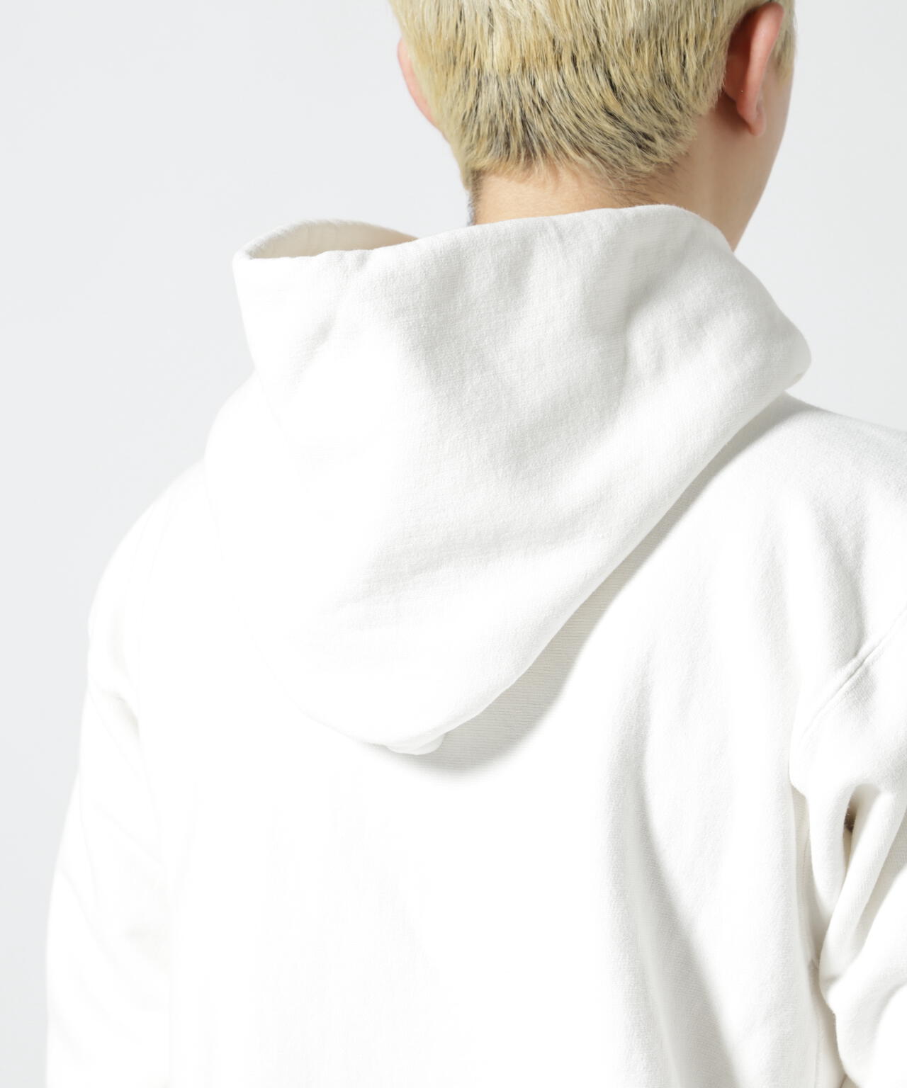 ATON (エイトン) GARMENT DYE URAKE | HOODIE