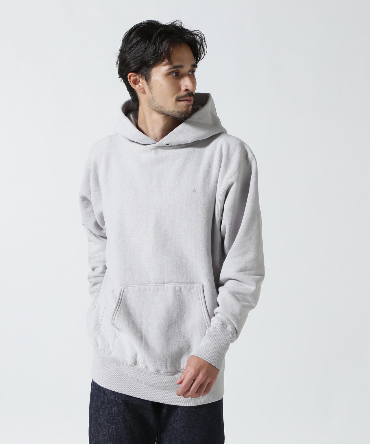 ATON (エイトン)x B'2nd 別注GARMENT DYE URAKE HOODIE