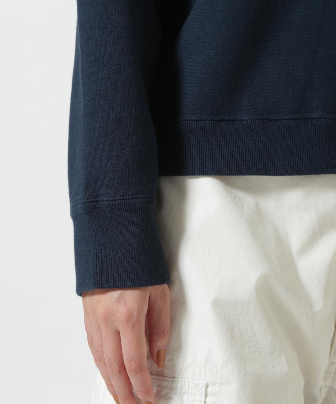 ATON (エイトン)x B'2nd 別注GARMENT DYE URAKE | OVERSIZED SWEAT SHIRT/ユニセックス