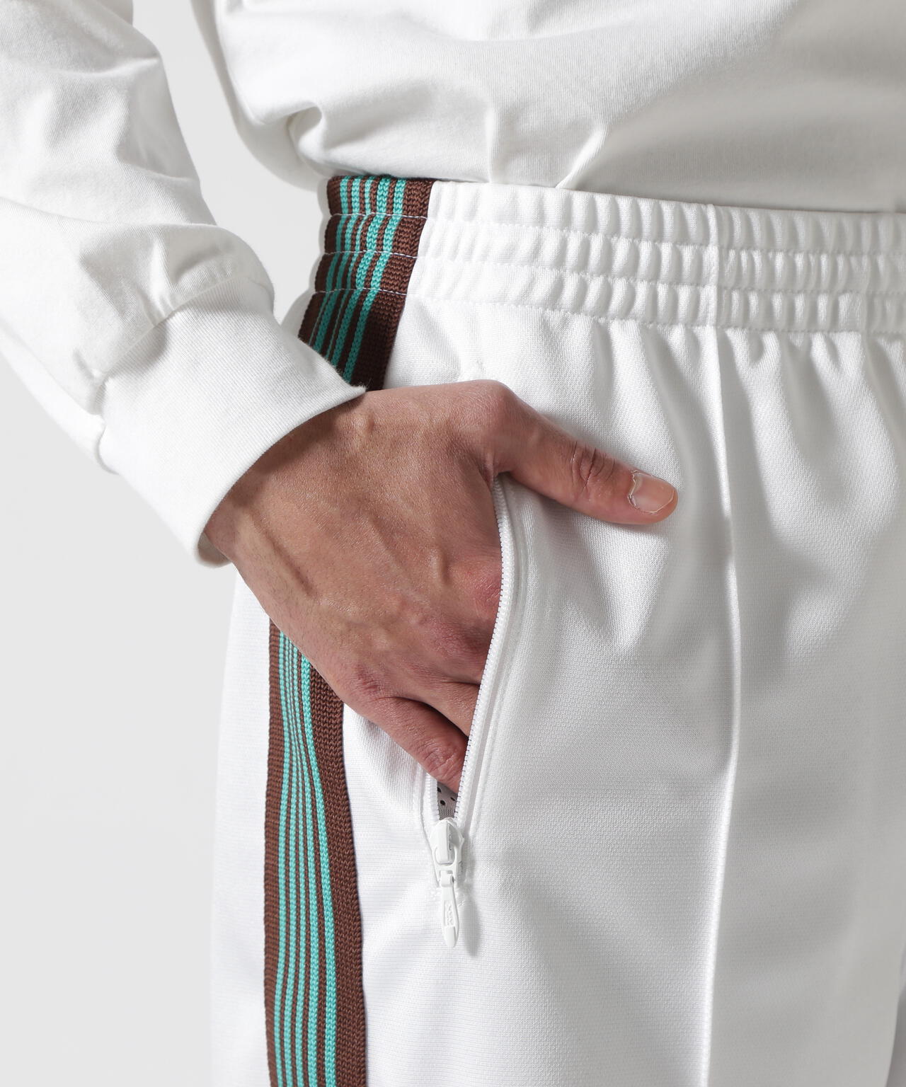 NEEDLES / 別注Track Pant - Poly Smooth