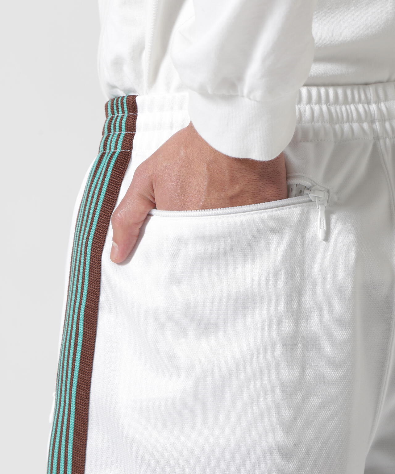 NEEDLES / 別注Track Pant - Poly Smooth